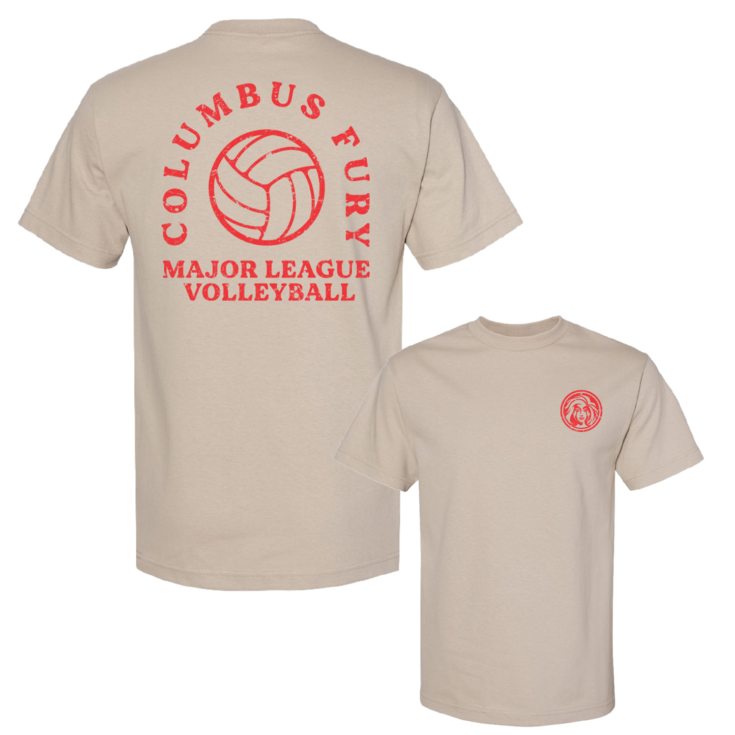 Columbus Fury Crest T-Shirt