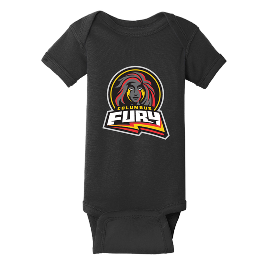 Columbus Fury Infant / Toddler Primary Logo Onesie