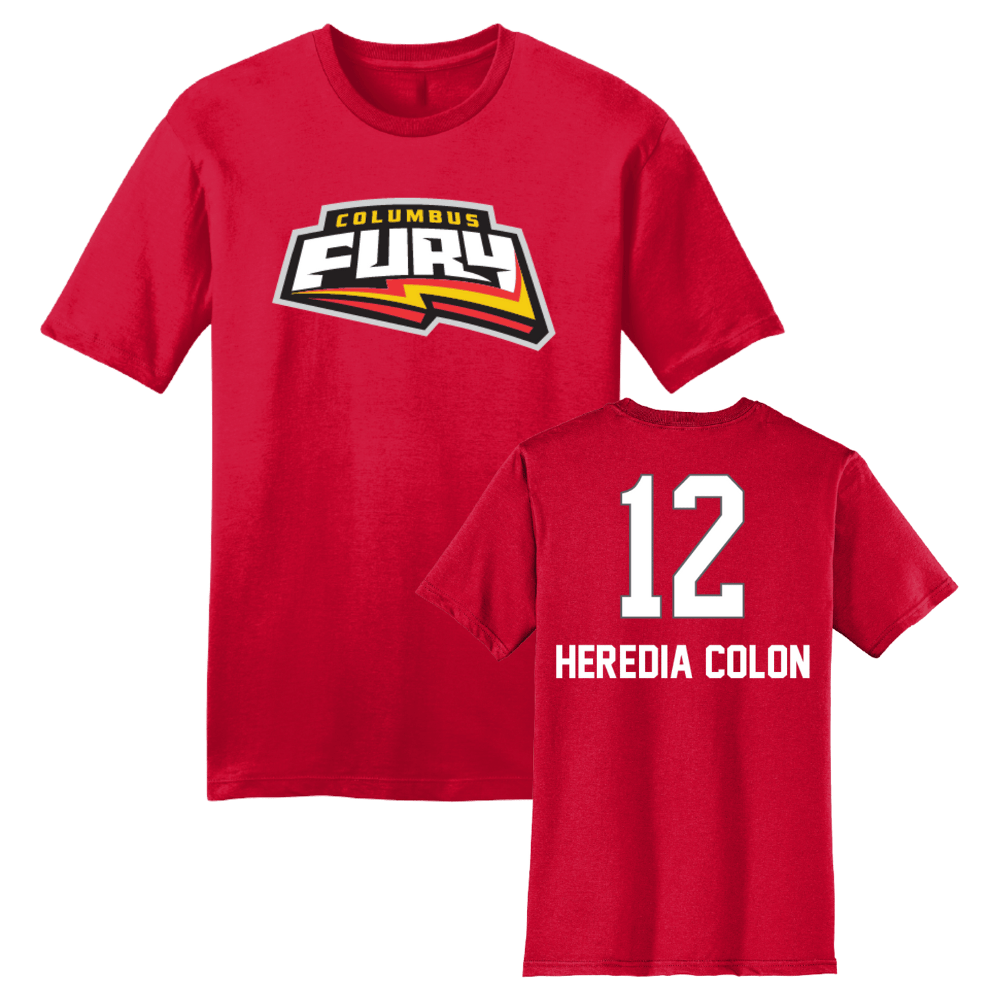 Columbus Fury Jersey T-Shirt - Heredia Colon