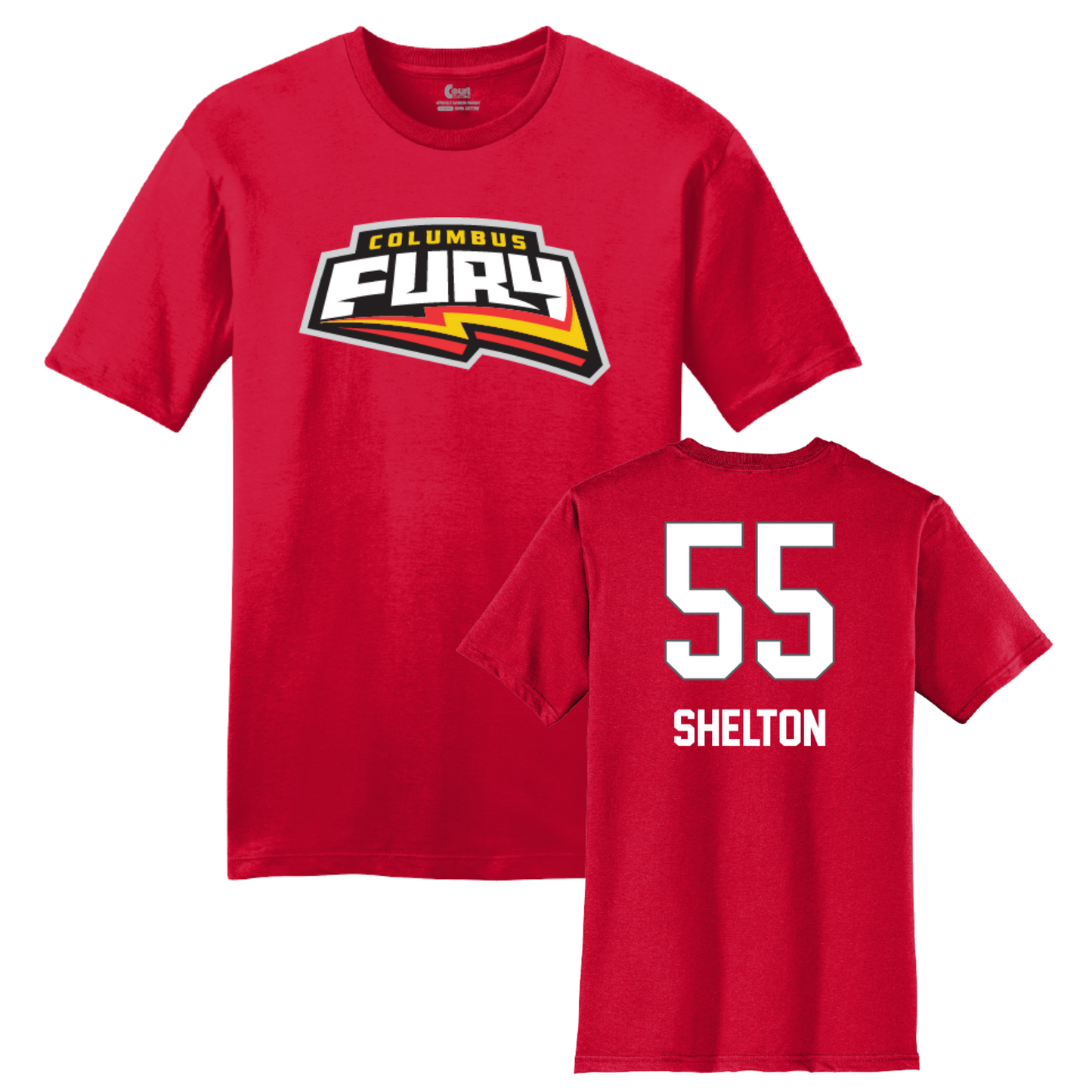Columbus Fury Jersey T-Shirt - Shelton