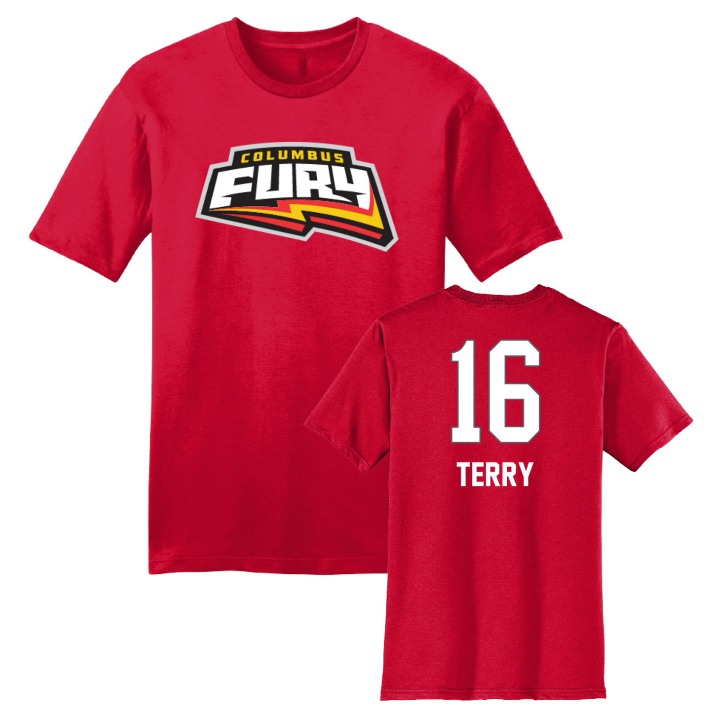 Columbus Fury Jersey T-Shirt - Terry
