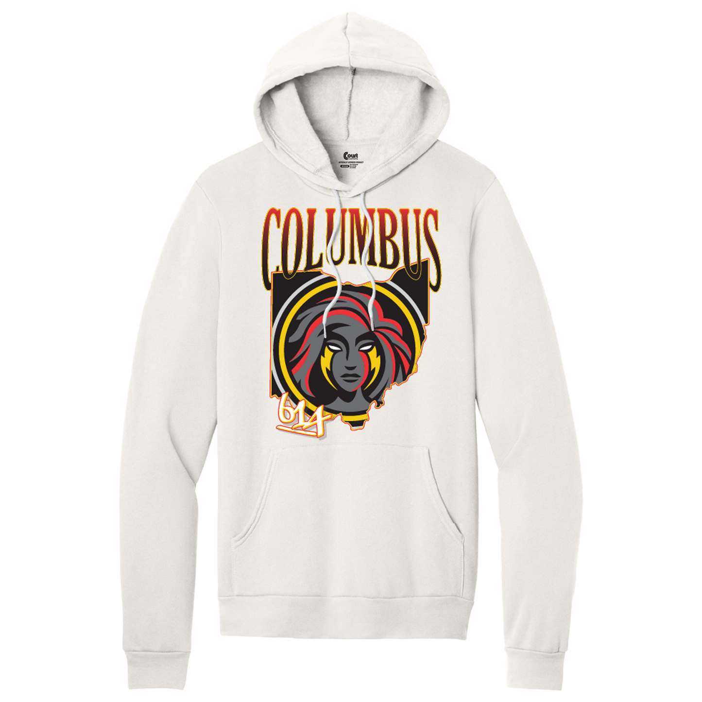 Columbus Fury Local Legend Hoodie Vintage White