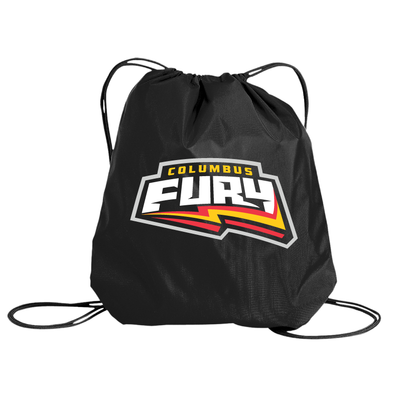 Columbus Fury Wordmark Cinch Bag
