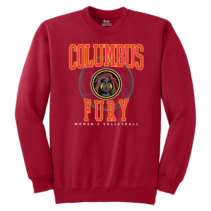 Columbus Fury Game Day Crewneck