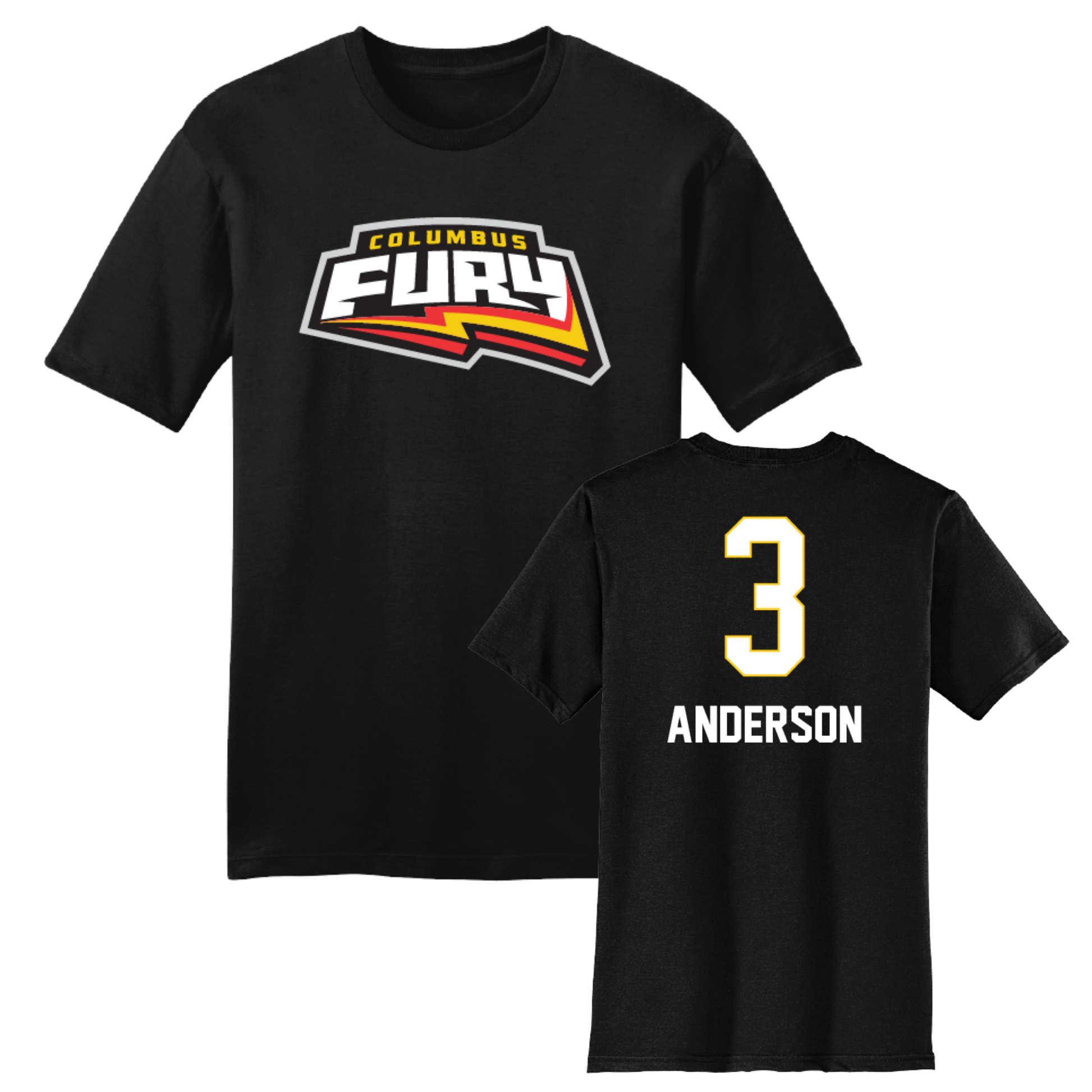 Columbus Fury Jersey T-Shirt - Anderson