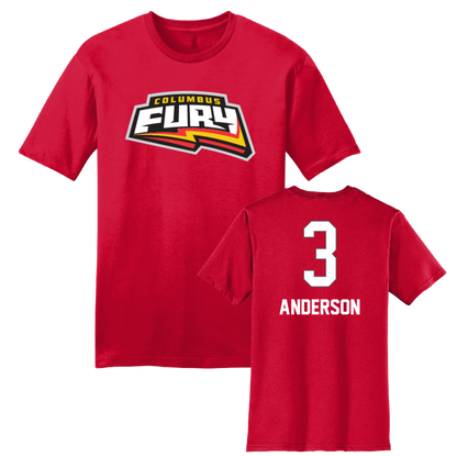 Columbus Fury Jersey T-Shirt - Anderson