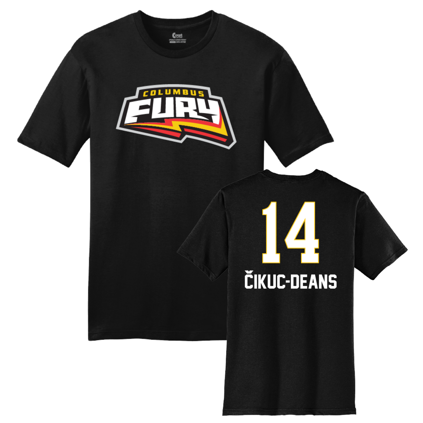 Columbus Fury Jersey T-Shirt - Cikuc-Deans