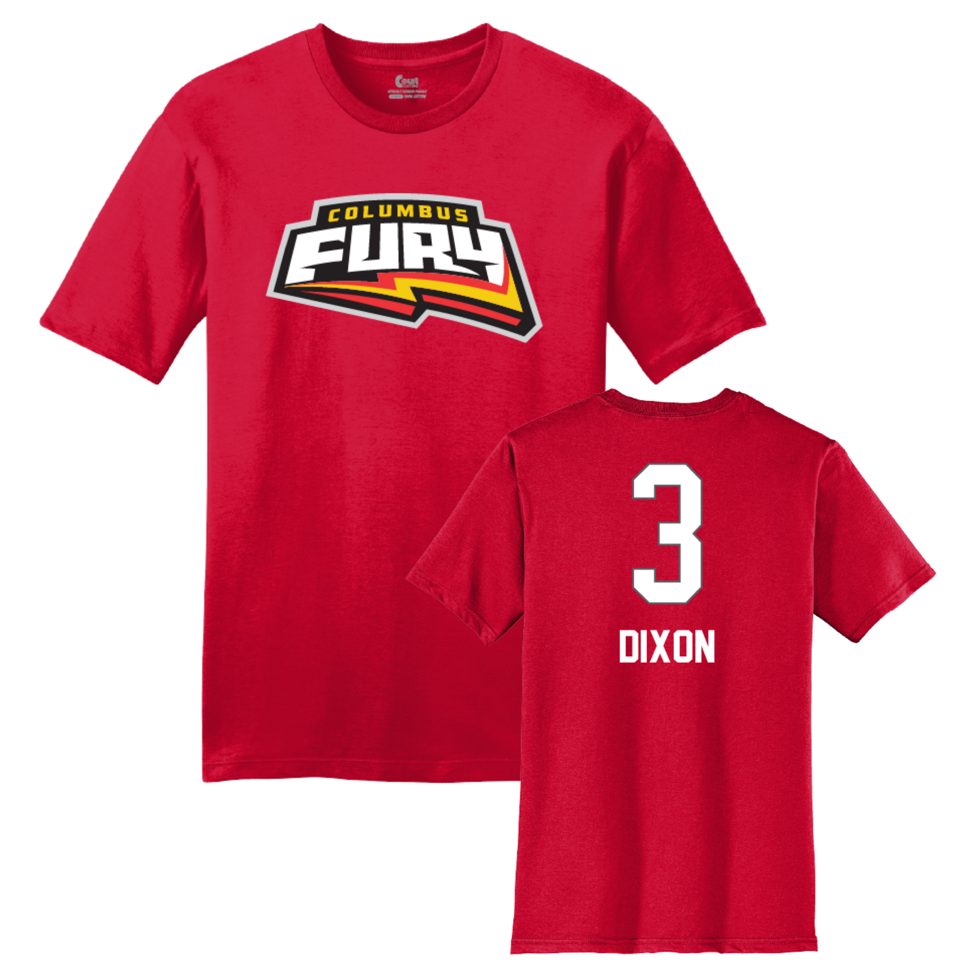 Columbus Fury Jersey T-Shirt - Dixon