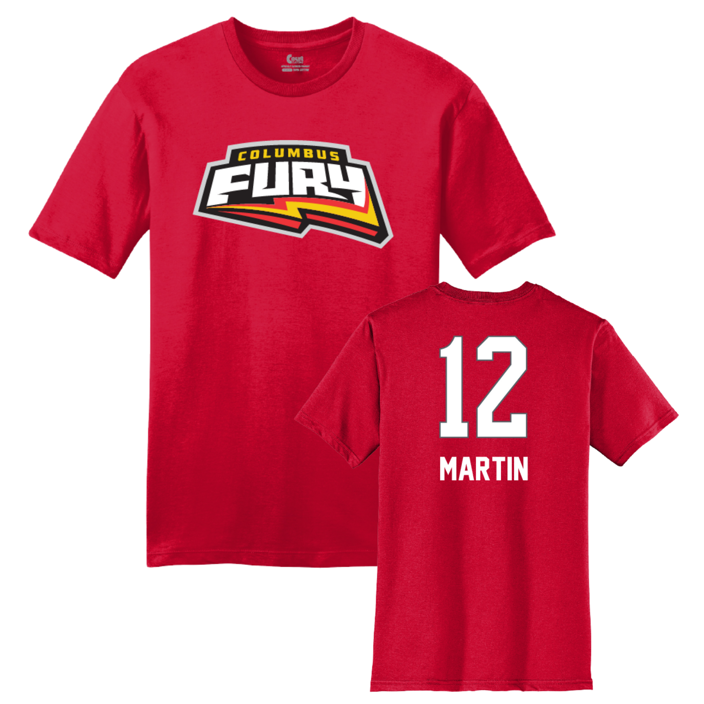 Columbus Fury Jersey T-Shirt - Martin