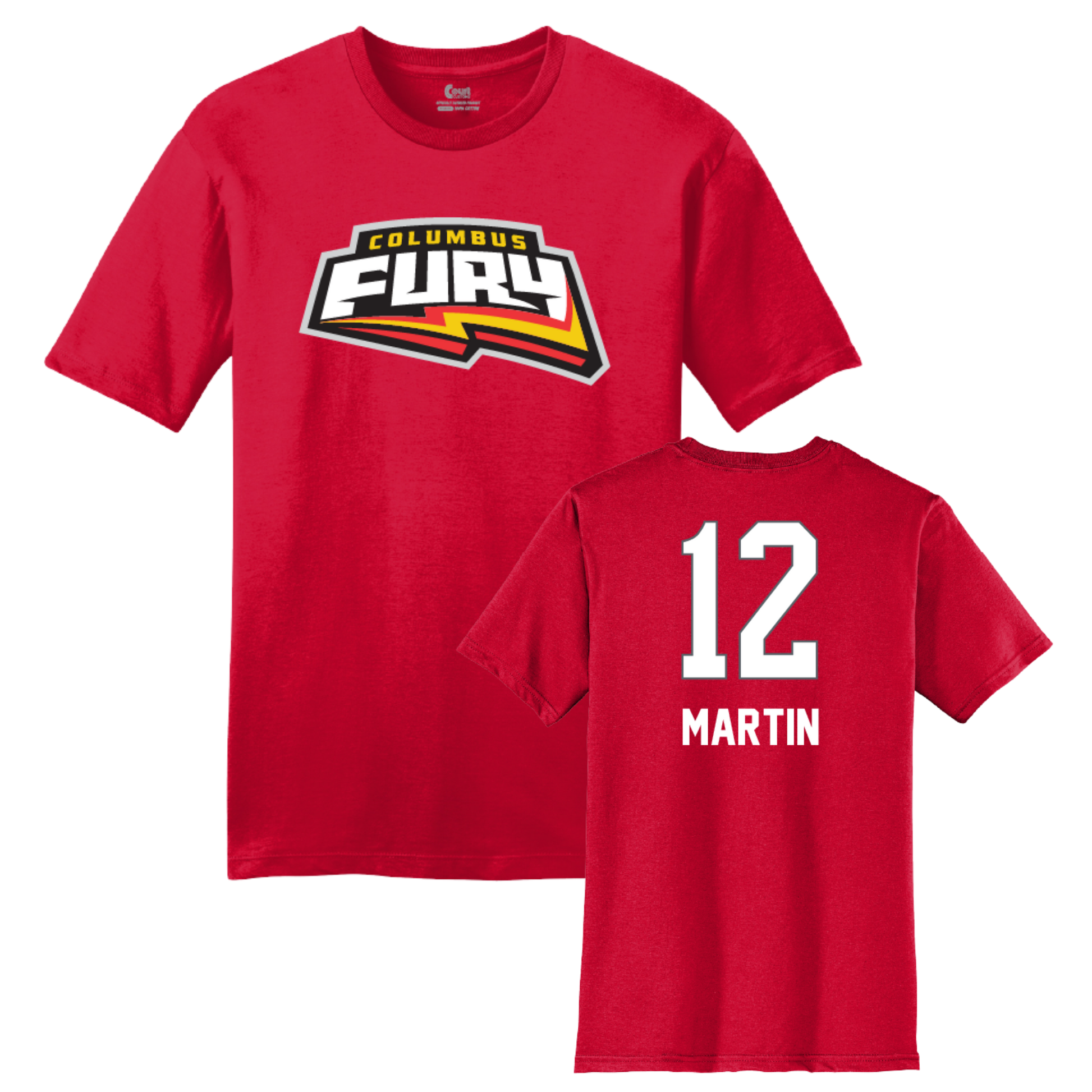 Columbus Fury Jersey T-Shirt - Martin
