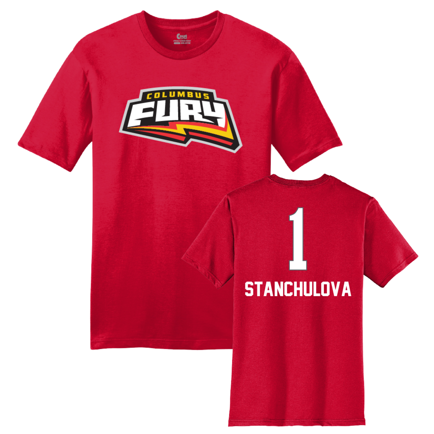 Columbus Fury Jersey T-Shirt - Stanchulova