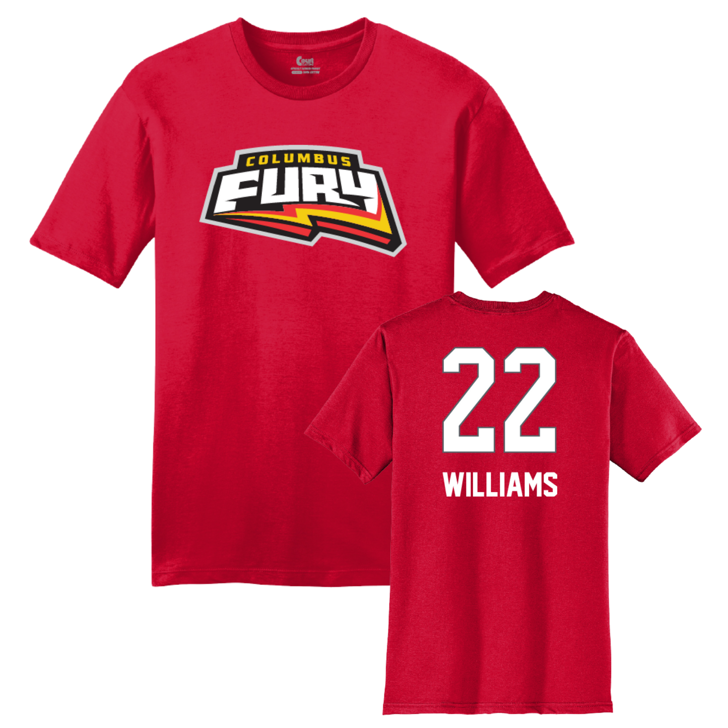 Columbus Fury Jersey T-Shirt - Williams