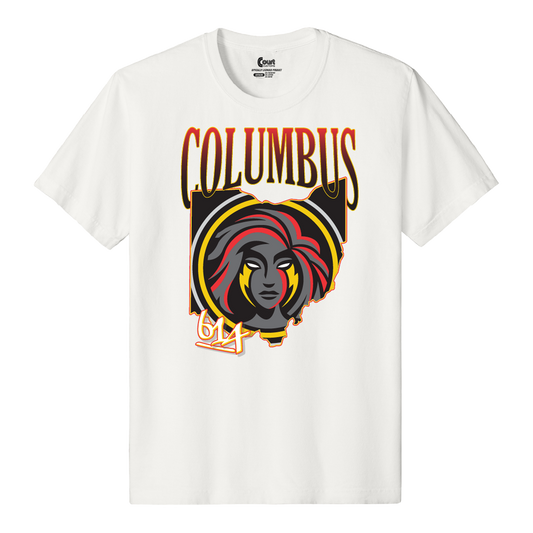 Columbus Fury Local Legend T-Shirt Vintage White