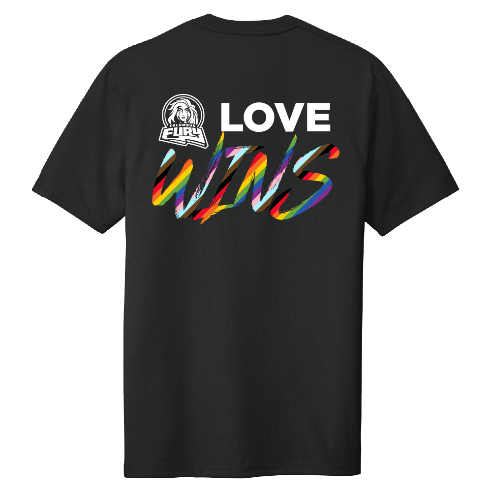 Columbus Fury Love Wins T-Shirt
