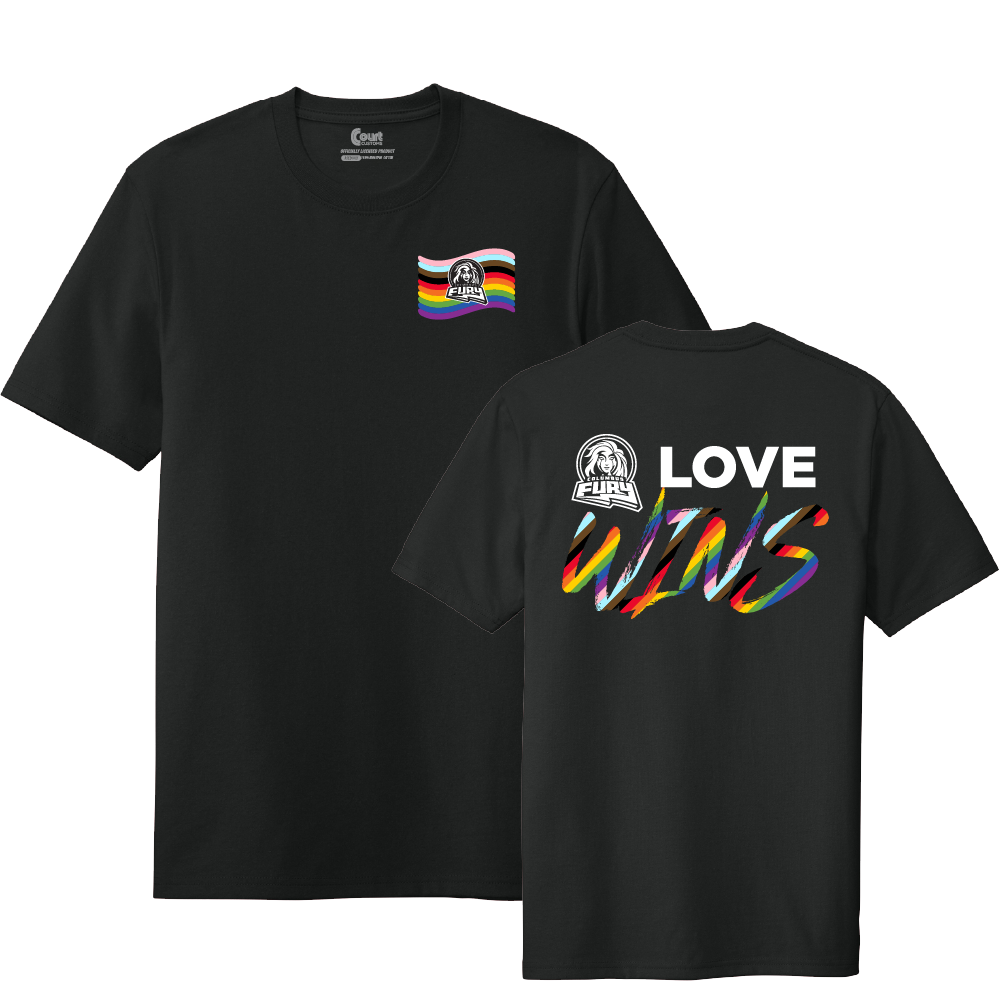 Columbus Fury Love Wins T-Shirt