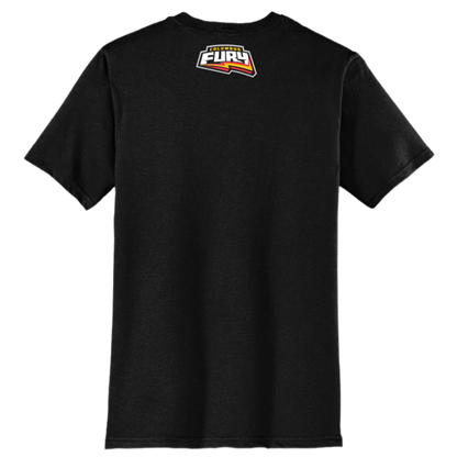 Columbus Fury Lumi Face T-Shirt Black Back