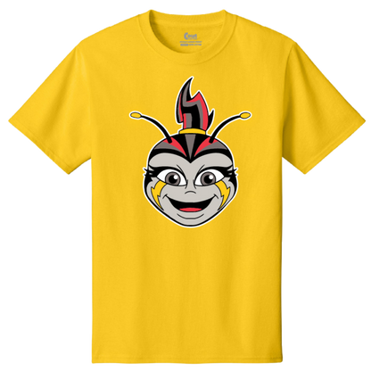 Columbus Fury Lumi Face T-Shirt Lemon Front
