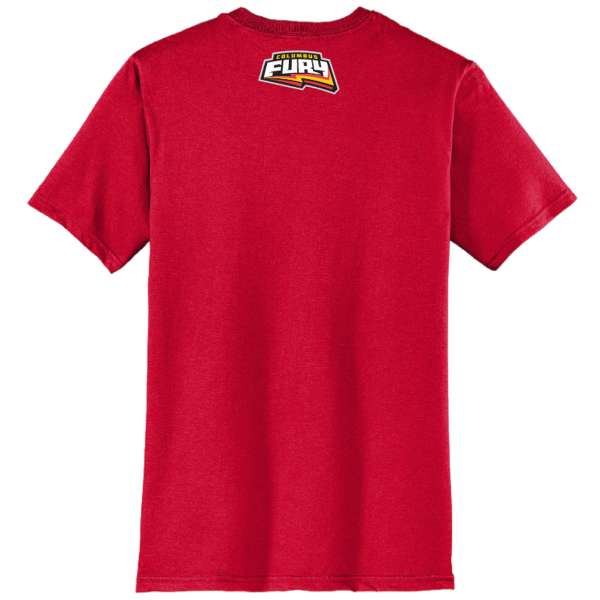 Columbus Fury Lumi Face T-Shirt Red Back