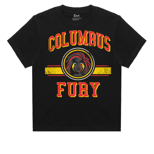 Columbus Fury Vintage Stripe T-Shirt