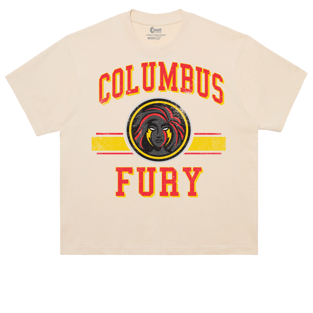 Columbus Fury Vintage Stripe T-Shirt