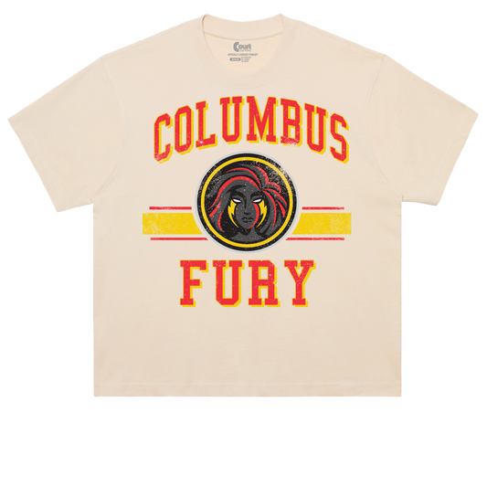 Columbus Fury Vintage Stripe T-Shirt