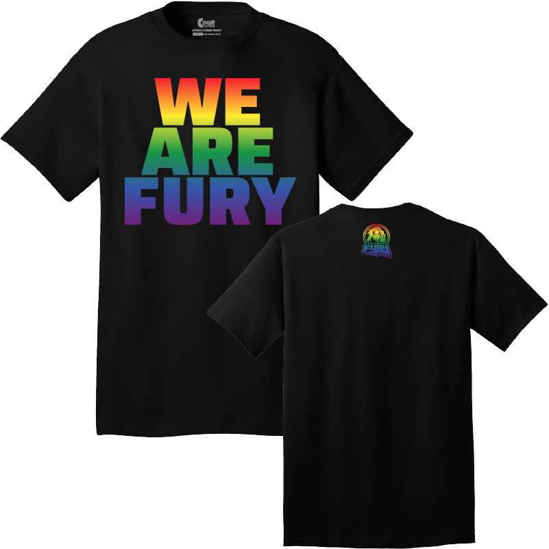 Columbus Fury We Are Fury Pride T-Shirt