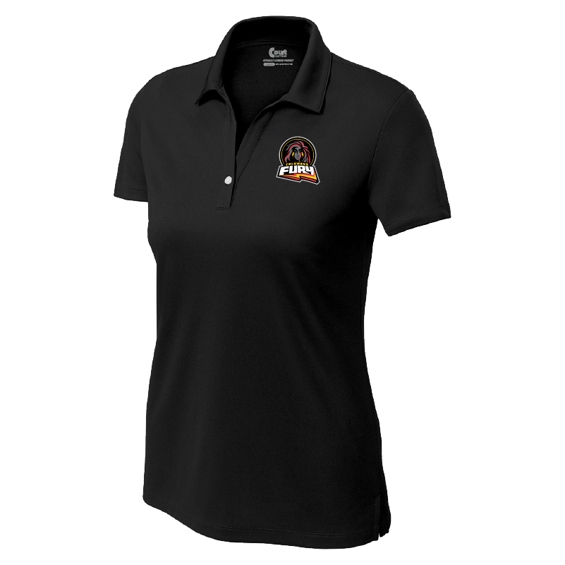 Columbus Fury Womens Primary Logo Polo