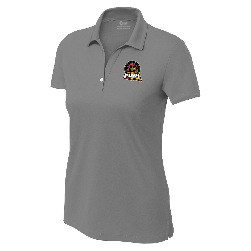 Columbus Fury Womens Primary Logo Polo