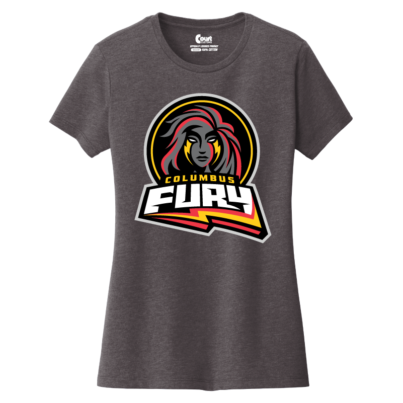 Columbus Fury Womens Primary Logo T-Shirt