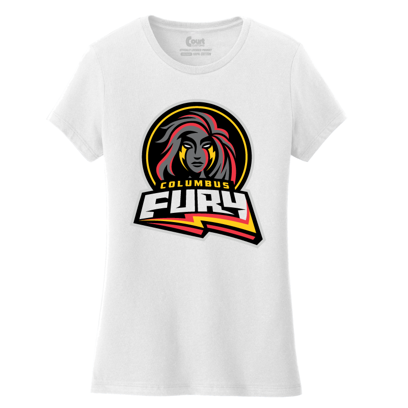 Columbus Fury Womens Primary Logo T-Shirt