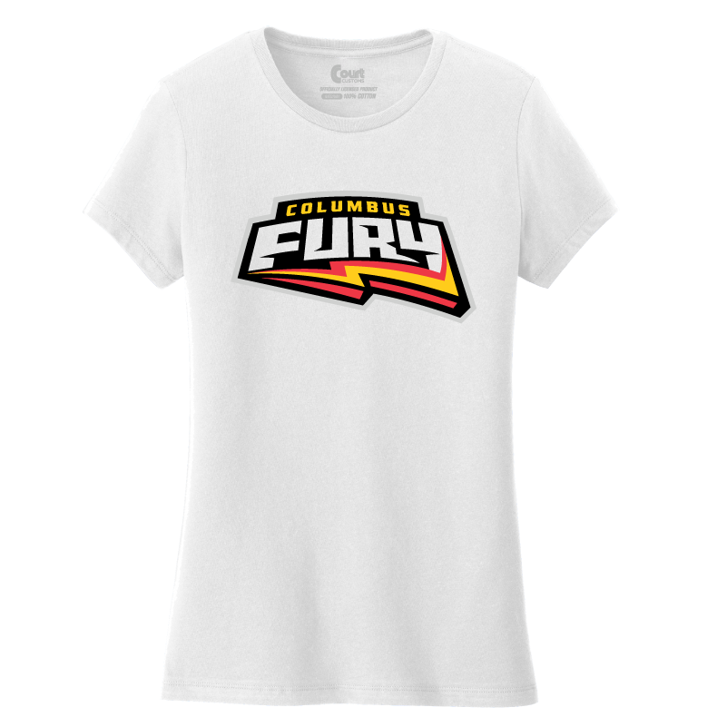 Columbus Fury Womens Wordmark T-Shirt