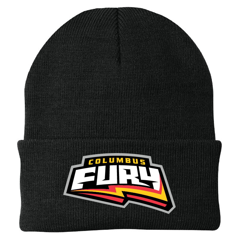 Columbus Fury Wordmark Beanie