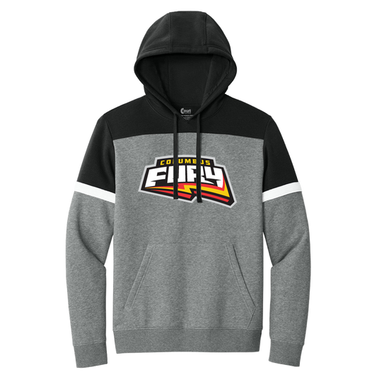 Columbus Fury Wordmark Sideline Colorblock Hoodie