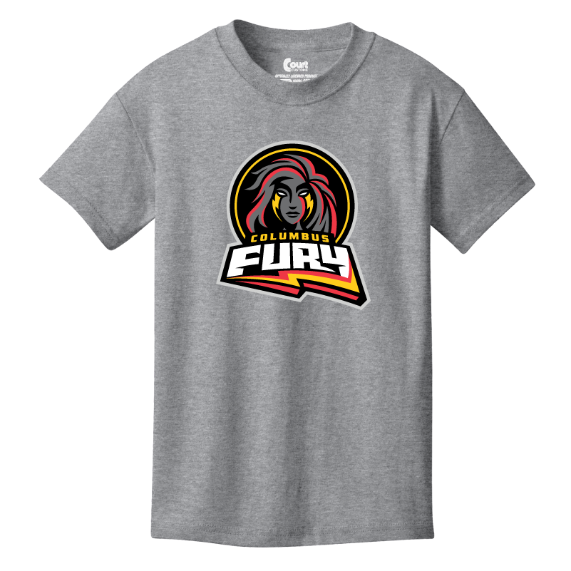 Columbus Fury Youth Primary Logo T-Shirt