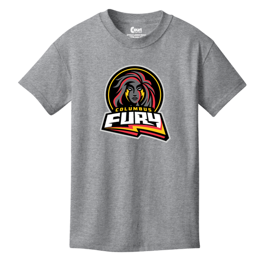 Columbus Fury Youth Primary Logo T-Shirt