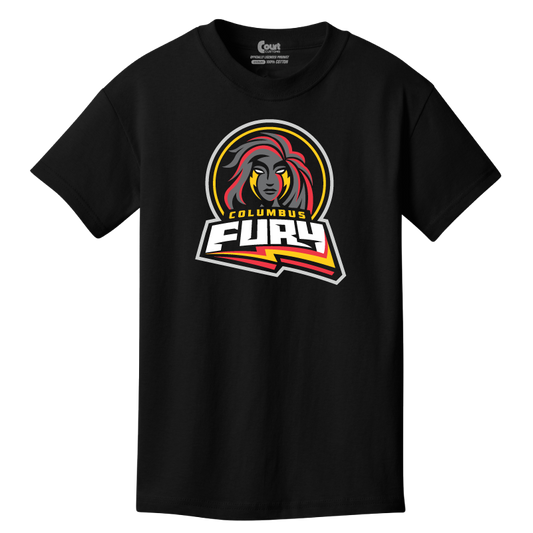 Columbus Fury Youth Primary Logo T-Shirt