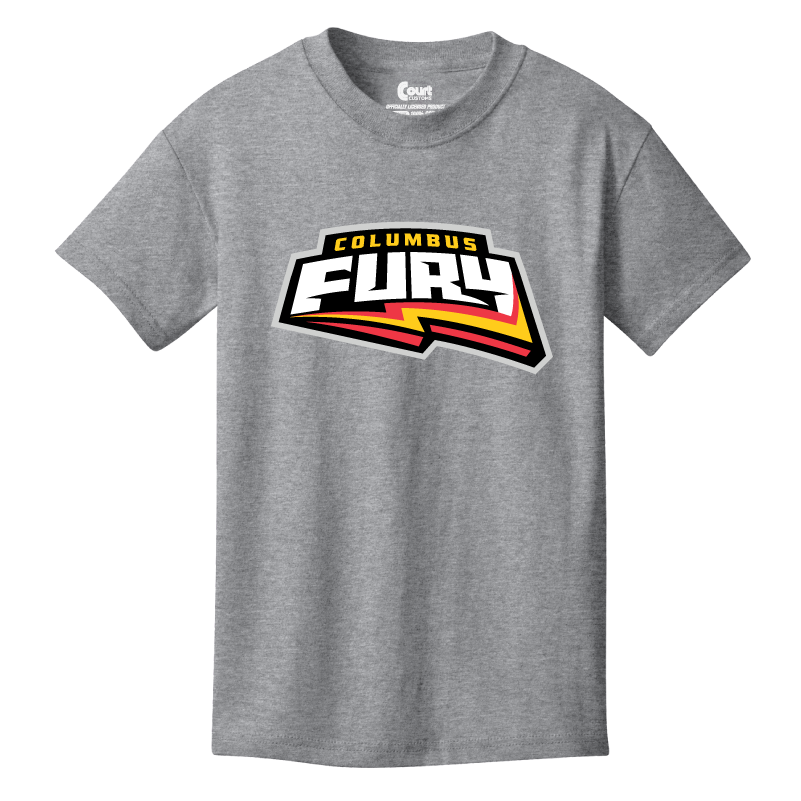 Columbus Fury Youth Wordmark T-Shirt