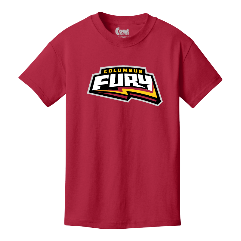 Columbus Fury Youth Wordmark T-Shirt